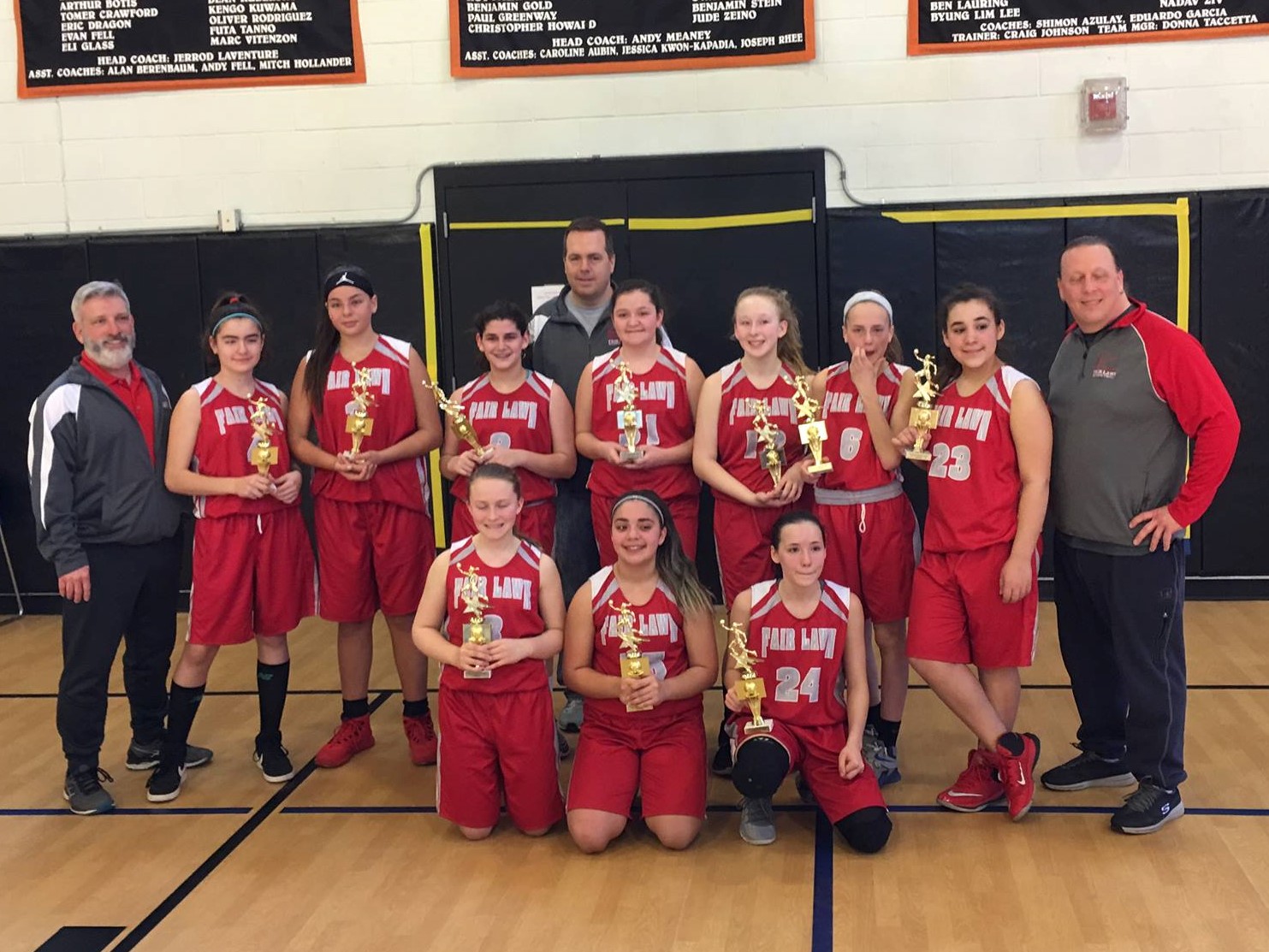 2018 BTBL Runner Up Girls 7th